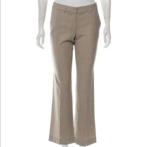 Theory Light Brown Wool Pants